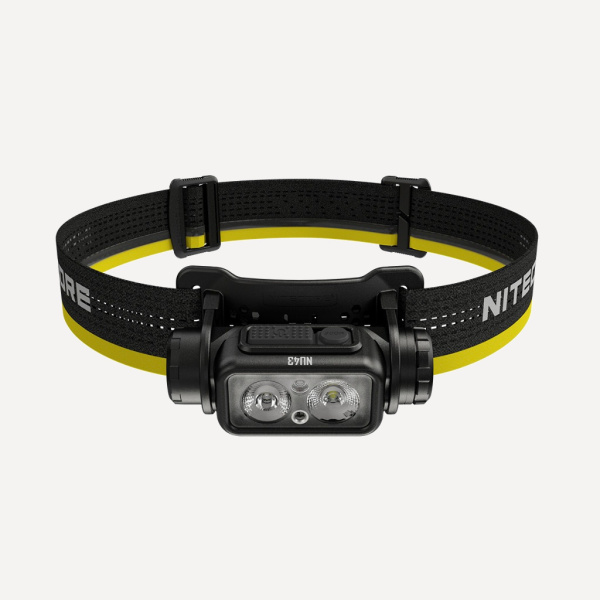 Фонарь налобный NITECORE NU43 LUMINUS SST-20-W (1400 Люмен / 130м, 3400мАч)